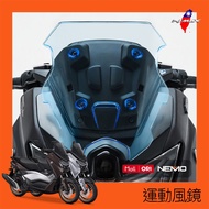 Nmax 3rd Generation [Modified Goggles] Soot Transparent Light Blue Imported Nemonmax155 3rd