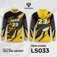 MEGZ Basketball Warmer Hoodie FULL SUBLIMATION JERSEY (FREE CHANGE TEAMNAME, SURNAME AND NUMBER)