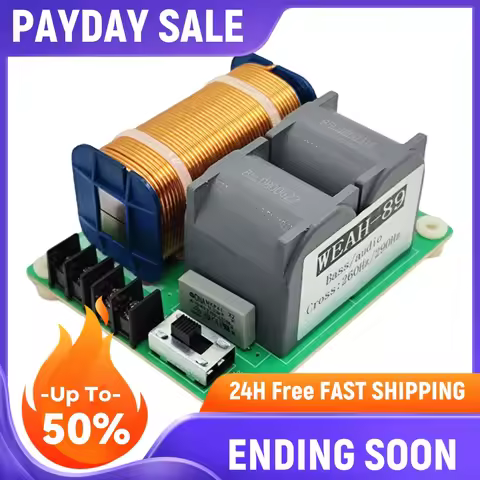 Subwoofer Speaker Frequency Divider Adjustable Frequency Point Audio Crossover Filter Crossover Freq