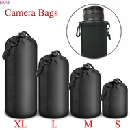 Camera Lens Bag Pouch Case Waterproof for Canon Lens Nikon Sony Olympus Fuji DSLR Photography Accessories Shoulder Bag Backpack