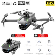 New K998 8K professional drone WIFI optical flow dual camera aircraft GPS obstacle avoidance helicopter RC children's toys