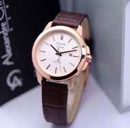 JAM TANGAN WANITA ALEXANDER CHRISTIE AC 1017 LEATHER ORIGINAL GARANSI RESMI 1 TAHUN