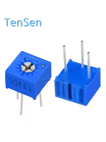 10PCS Trimpot Trimmer Potentiometer 3362 3362P 50 100 200 500 ohm 1K 2K 5K 10K 20K 50K 100K 200K 500