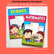 LOVERNEST Activity Book for Preschool SCIENCE MATHEMATICS MATHS Buku Aktiviti Sains Matematik untuk 