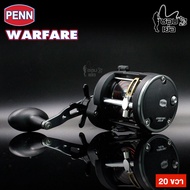 รอกตกปลา รอก Penn WARFARE รอกเบท  เหมาะสำหรับตกปลาบึก และปลาทะเล ขนาดใหญ่ สีดำ!!โหดดุดัน มี 3 เบอร์ใ