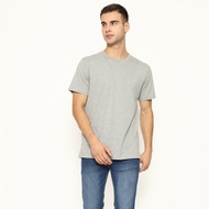 DELISTORE Hammer Men Basic T-Shirt Z1TO001-A1 | Men's Short Sleeve Grey T-Shirt
