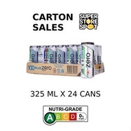 100Plus Zero 325ml Can Drinks Carton sale (24 cans per carton)