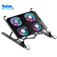 Laptop Cooling Stand with 4 RGB Silent Fans for Laptop Cooler Notebook Accessories