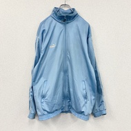 90年代PUMA運動夾克/球衣，復古款，淺藍色，L碼（古著）