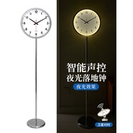 Beijing time, luminous, smart code, radio-controlled, silent, automatic led High-end clock, floor cl