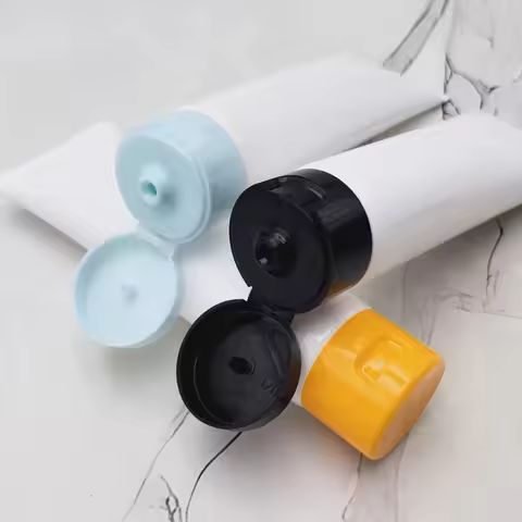 10/30/50PCS 50g/100g Empty White Cosmetic Tube Extruded Soft Tube Facial Cleanser Container Cream/Lo