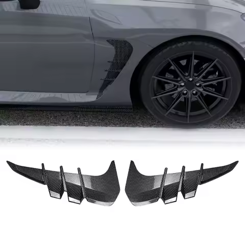 Front Wheel Side Fender Air Vent Trim For Toyota GR86 Subaru BRZ 2022-2026 Coupe 2-Door Intake Frame