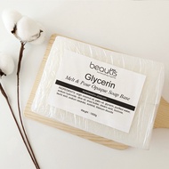 1kg Opaque Glycerin soap base SLS & SLSE Free /melt & pour soap base /made of sodium hydroxide (naoh