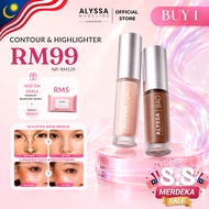 [HOT]OFFICIAL Alyssa Madeline X Bao Limited Edition 2-in-1 Contour & Highlighter Set Natural Dewy Fi