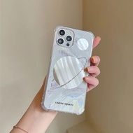 Outer space mirror case for iphone 7-13