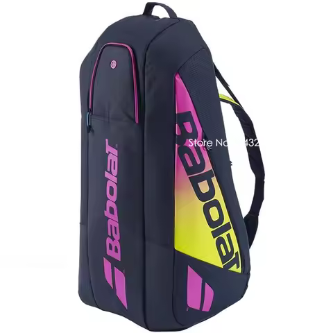 2023 Babolat Tennis Bag Pure Aero Rafa RH 6 Racket Backpack For Women Men With Shoes Compartment