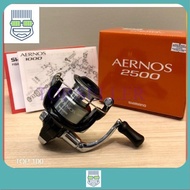 SHIMANO 16‘ AERNOS 2500 SPINNING FISHING REEL WITH 1 YEAR WARRANTY