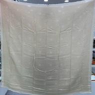 Chanel 香奈兒25p圍巾米色披肩圍巾 140*140 閒置未使用過