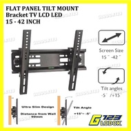 Tilt LCD LED Monitor TV Bracket 17 19 22 24 27 32 40 42 43 50 52 Inch