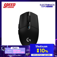 MOUSE (เมาส์ไร้สาย) LOGITECH GAMING GEAR G304 LIGHTSPEED WIRELESS (BLACK) By Speed Gaming