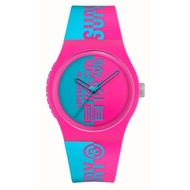 SUPERDRY SYG346AUP PINK AQUA PRINTED SILICONE WOMEN'S WATCH