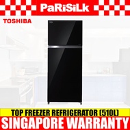 Toshiba GR-AG55SDZ(XK) Top Freezer Refrigerator (510L)(Energy  Label 3 Ticks)