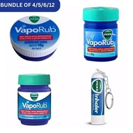 VICKS VAPORUB 10/25/50ml // GELIGA MASCULAR BALM