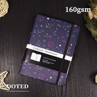{Wenchuang office} Corderona Zodiac 160gsm Bullet Dotted Journal B6 Sketchbooks Thick Travel Planner Diary Hard Cover Notebook