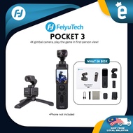 BIG SALE Feiyu Pocket 3 Action Camera Kit 3-Axis 4K Cordless Detachable Gimbal Camera, AI Tracking, 