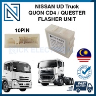 NISSAN UD Truck QUON CD4 , QUESTER Flasher Unit Signal Relay Blinker Indicator | 25390-00Z6C
