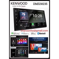 Kenwood DMX5023S - 7inch Double Din Player Apple CarPlay / Android Auto / Mirroring for Android / Ca