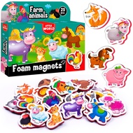 Little World 25 Children's Magnets for Magnetic Board Fridge Magnets Children Toys Magnets Children 