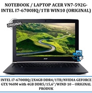 Notebook / Laptop Acer VN7-592G- Intel i7-6700HQ/1TB Win10 (Original)