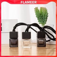 [Flameer] 3pcs Hanging Car  Bottle Car Air   Decoration Reusable Pendant Refillable Car Perfume Bott