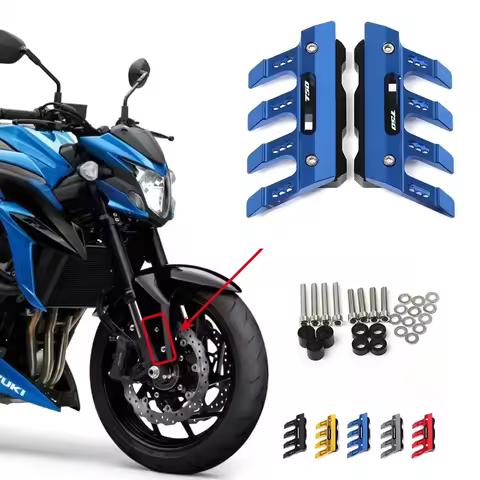 For Suzuki GSX-S750 GSXS750 GSX S750 S Motorcycle Front Fork Protector Fender Slider Guard Accessori