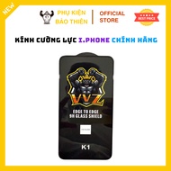 Tempered Glass K1 IPHONE Kingkong VVZ 16 pro max /7/7P/X/XS/XSMAX/11/12/13/14/15/pro/max/promax/plus