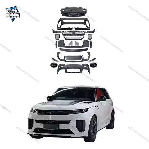 for Land-Rover L461 Body Kit ABS Plastic Front Bumper Grille SV Style Rear Exhaust for Range Rover S