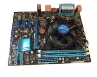 Mainboard และเมนบอร์ด พร้อม CPU i5-i3+พัดลม+ASUS P8H61-M LX PLUS R2.0 Socket 1155 DDR3 ต่อการ์ดจอได้ 4 ใบ มีฝาหลัง สินค้าสภาพสวยๆ ตามรูปปก ส่งไว