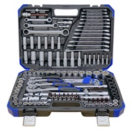 SB BSS33151 CR-V 1/4″ 3/8″ 1/2″DR Box Socket Set 151Pcs