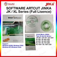 MESIN Original Jinka Sticker Cutting Machine Artcut Software (Full License for Windows)
