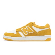 New Balance NB Casual Shoes BB 480 Men Women Yellow White Suede [ACS] BB480LWA-D