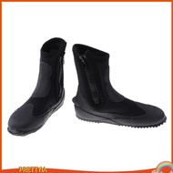 [PrettyiaSG] Unisex 5mm Premium Neoprene Hi Top Wetsuits Zipper Boot Diving Boots Water Sports Snork