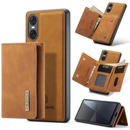 Compatible with Sony Xperia 10 VI Case Xperia 1VI Magnetic Detachable Wallet Phone Case