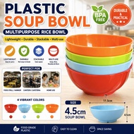 Plastic Soup Bowl 4.5cm | Mangkuk Soup/ Plastik Kecil | 小汤碗 4.5cm 塑料碗 /Mangkuk nasi