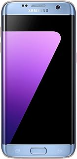 Samsung Galaxy S7 Edge SM-G935F 32GB Android Single-SIM Factory Unlocked 4G/LTE Smartphone (Coral Blue) - International Version