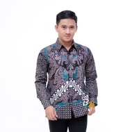 Long Sleeve Formal Batik Shirt For Men