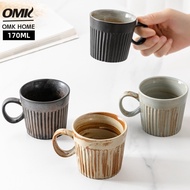 OMK  Vintage Ceramic Mug 170ML Water Mug Coffee Mug
