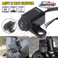 Domino Switch 3way For Mini Driving Light/Hazard/Fog Light/Auxiliary Light Waterproof Universal Left