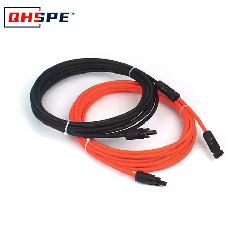 Solar PV Extension Cable:4mm² Extension Cable,MC4 DC Wire/Cable,2.5mm² Male & Female,6PVConnectors,W