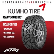 285/70R17 Kumho Road Venture RT51 Tyre (FREE INSTALLATION/DELIVERY)